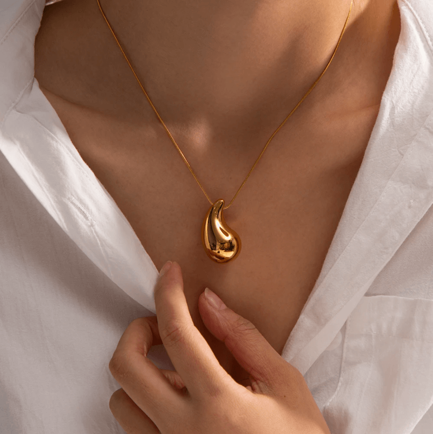 Drop Necklace Gold
