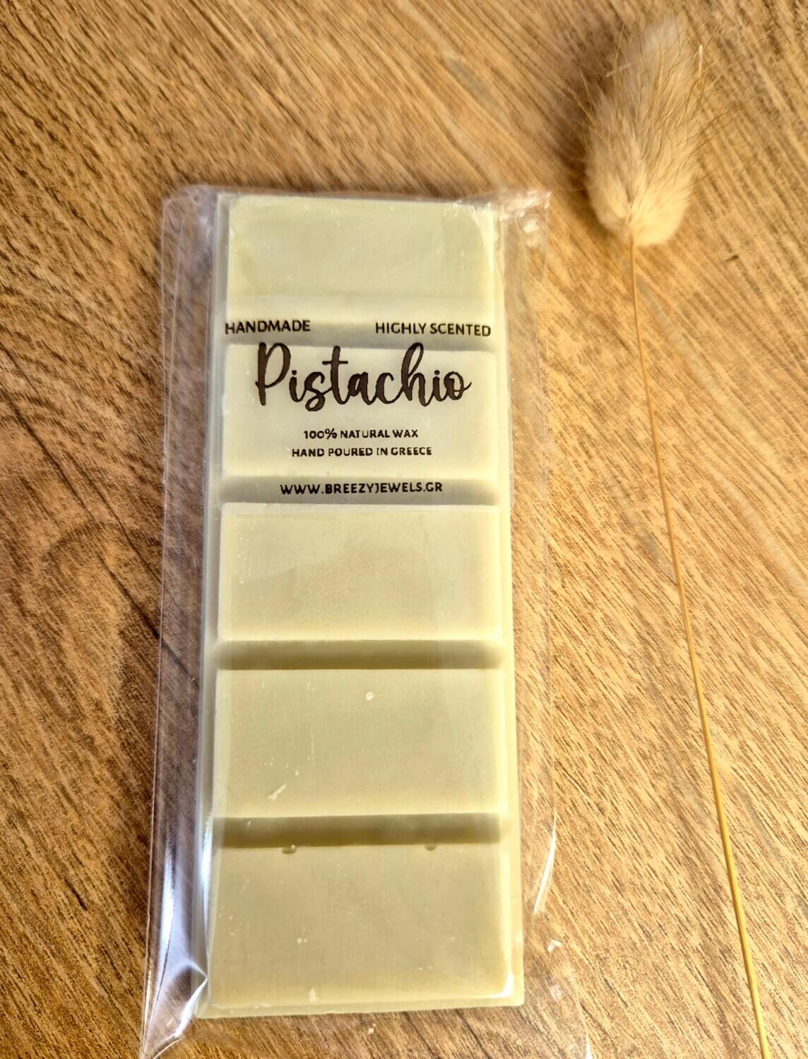 Φυτικά Wax Melts Pistachio Snap Bar