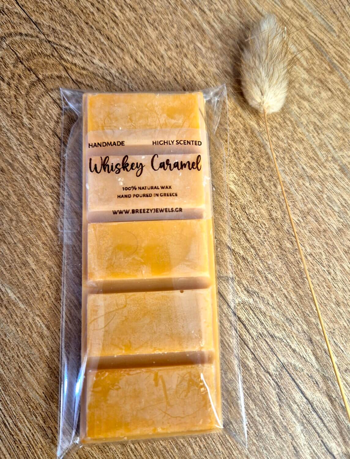 Φυτικά Wax Melts Whiskey Caramel Snap Bar