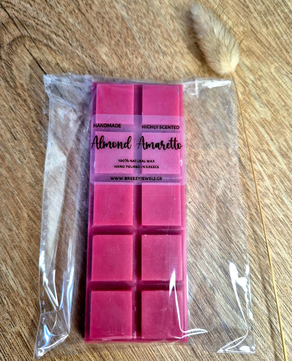 Φυτικά Wax Melts Almond Amaretto Snap Bar