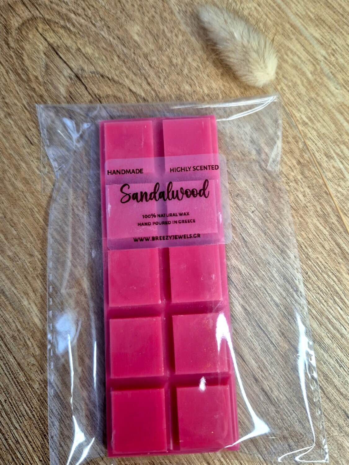Φυτικά Wax Melts Sandalwood Snap Bar